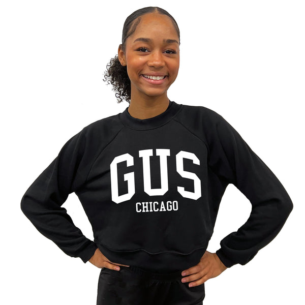 GUS Chicago Crop Lightweight Sweatshirt