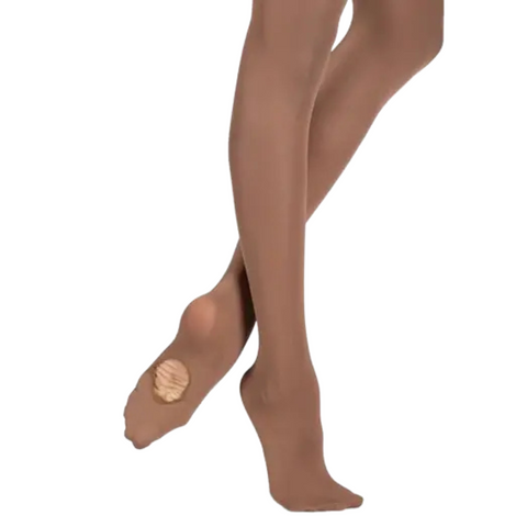 Adult Convertible Tights | Hazelnut