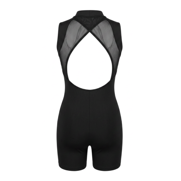 Zip Front Biketard