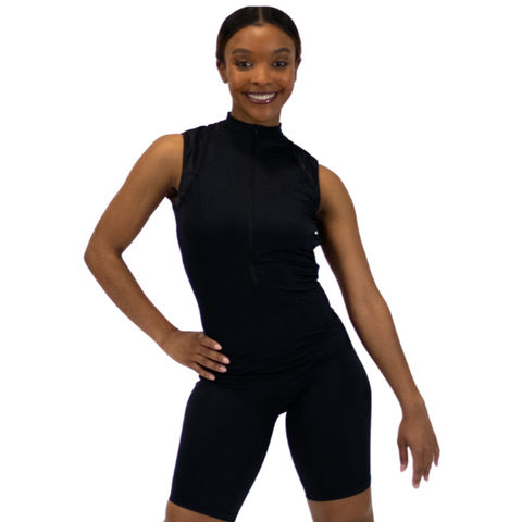 Zip Front Biketard