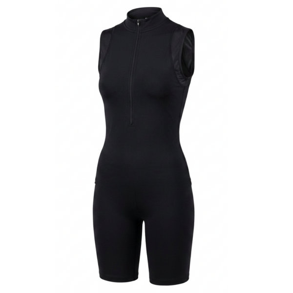 Zip Front Biketard